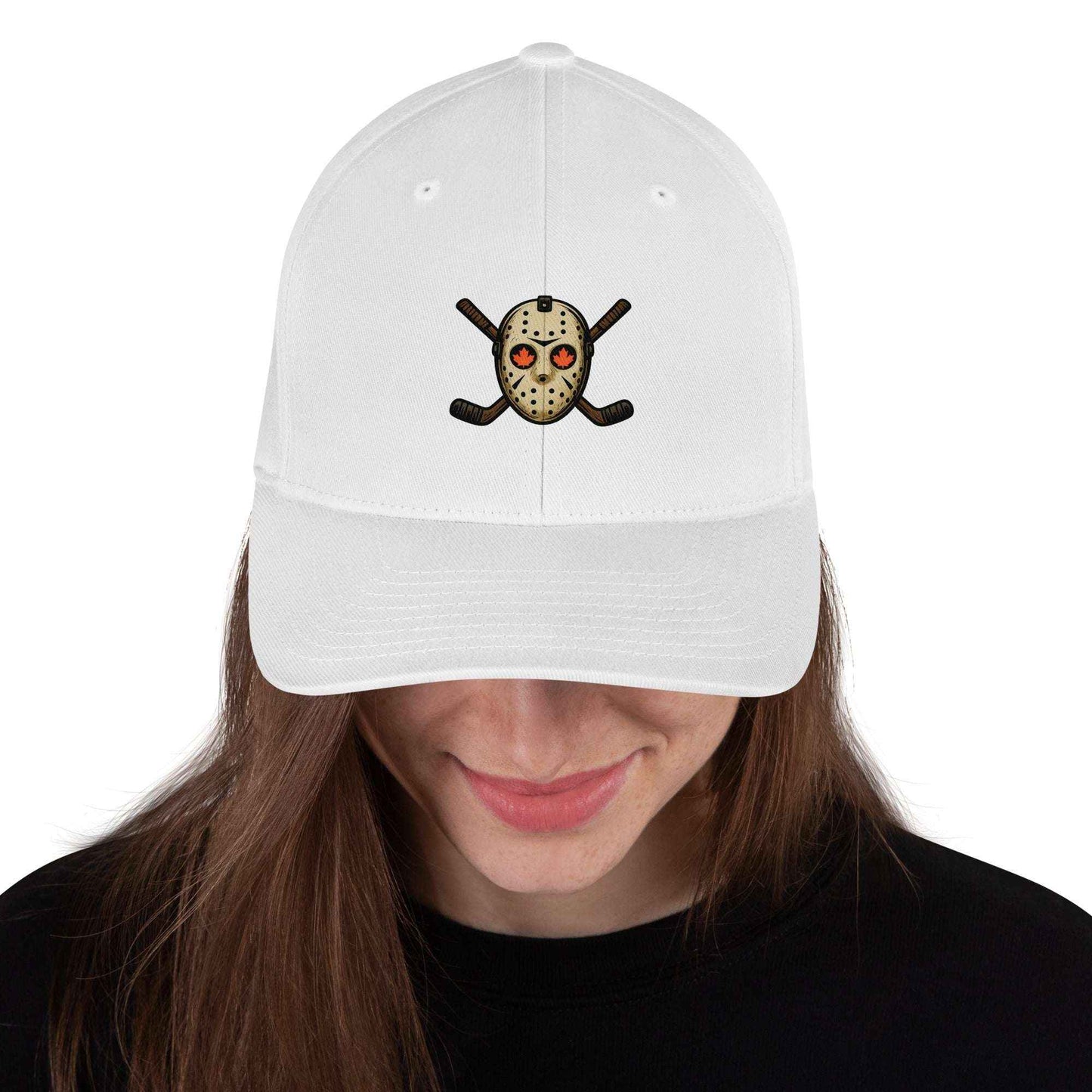 Hockey Mask Haunt Structured Twill Cap
