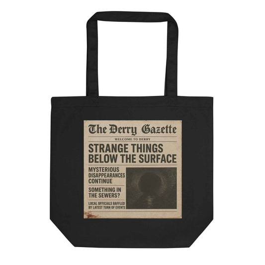 The Derry Gazette “Strange Things Below the Surface” Eco Tote Bag