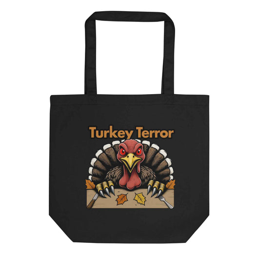 “Turkey Terror” Feast of Fear Eco Tote Bag