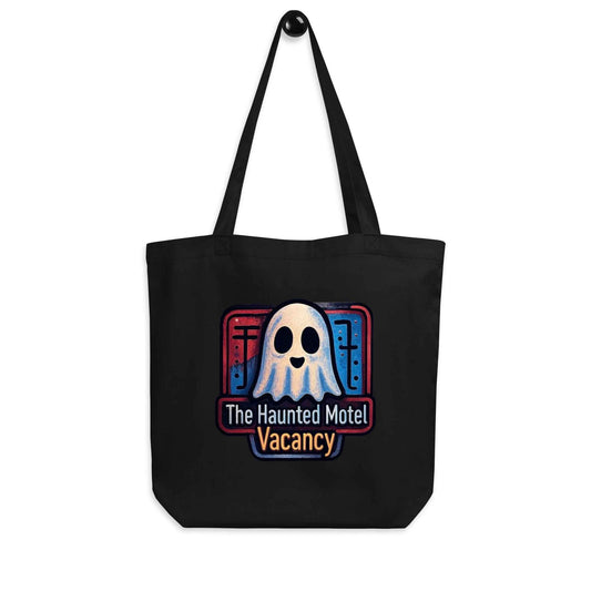 “Haunted Motel Vacancy” Check In, Never Leave Eco Tote Bag