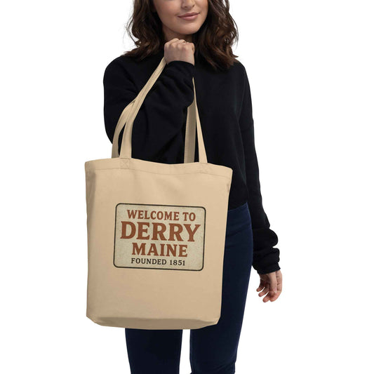 Welcome to Derry, Maine: Founded 1851 - Eco Tote Bag