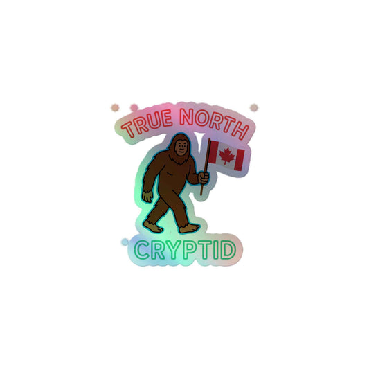 True North Cryptid: Holographic stickers