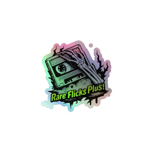 Rare Flicks Plus! Classic Logo Holographic stickers