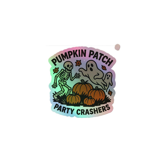 Pumpkin Patch Party Crashers: Holographic stickers