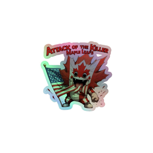 Maple Mayhem Holographic stickers