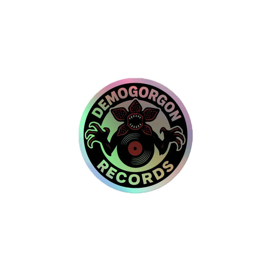 Demogorgon Records Holographic stickers