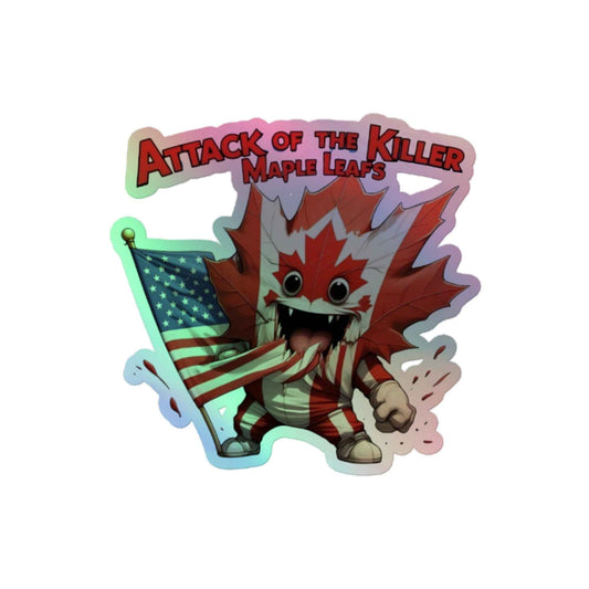 Maple Mayhem Holographic stickers