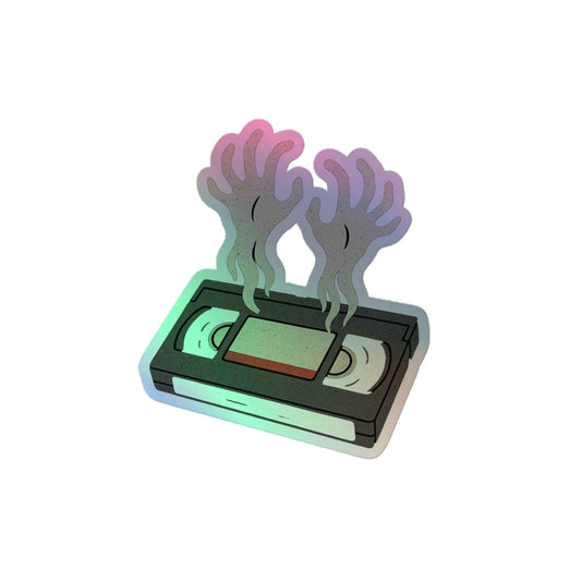Cursed Media Holographic stickers