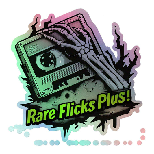 Rare Flicks Plus! Classic Logo Holographic stickers