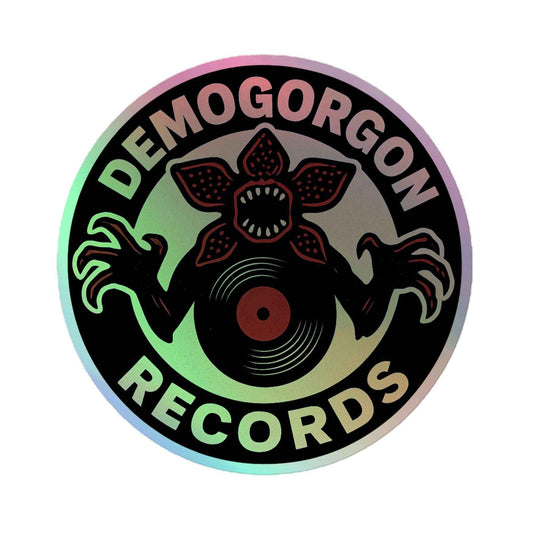 Demogorgon Records Holographic stickers