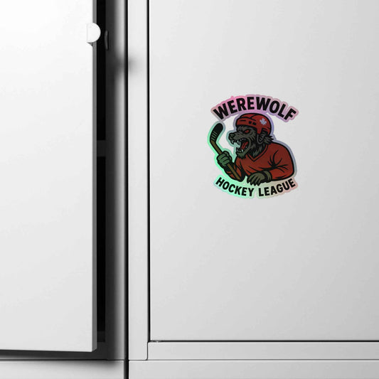Werewolf Hockey League: Holographic stickers