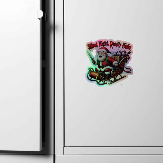 Silent Night, Deadly Night Holographic stickers