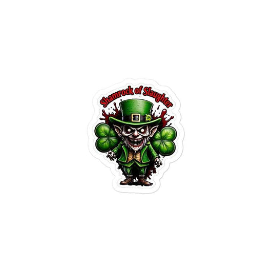 Shamrock of Slaughte Bubble-free stickers