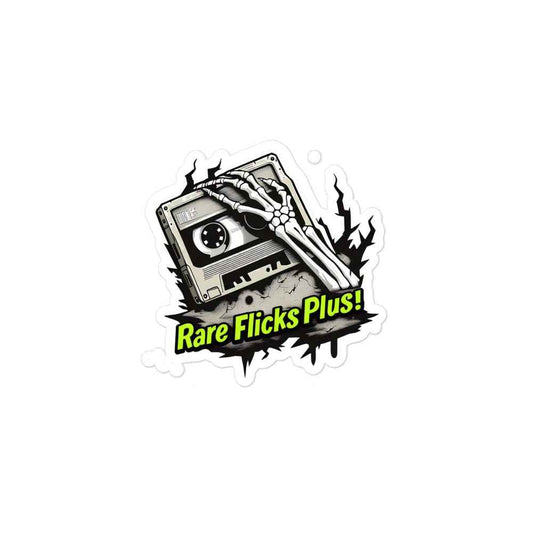 Rare Flicks Plus! Classic Logo Bubble-free stickers