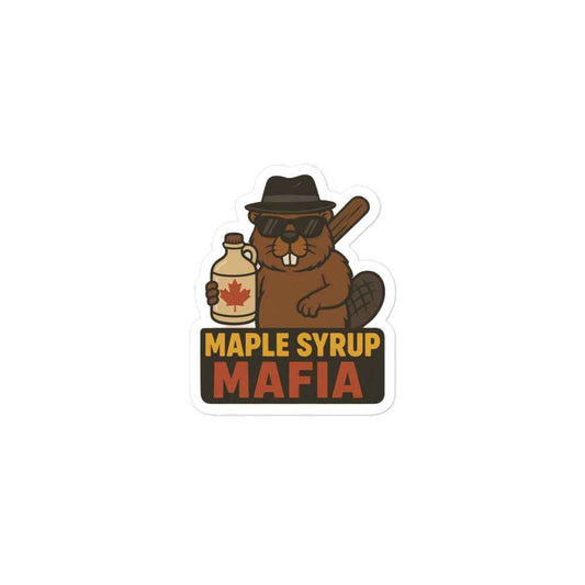 Maple Syrup Mafia Bubble-free stickers
