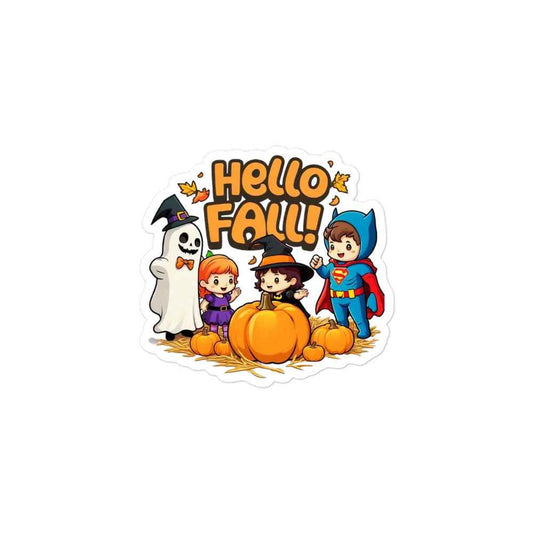 Hello Fall Bubble-free stickers
