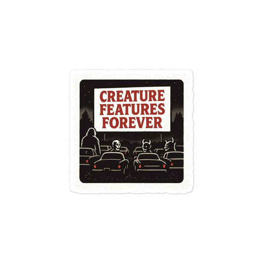 Creature Features Forever Bubble-free stickers