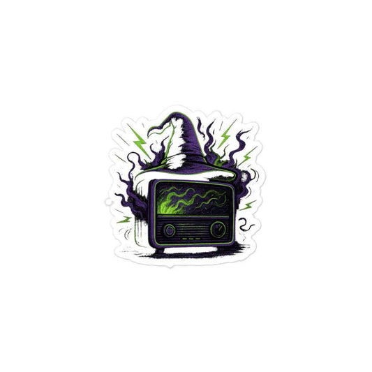“Witching Hour Radio” Spells, Static & Screams Bubble-free stickers