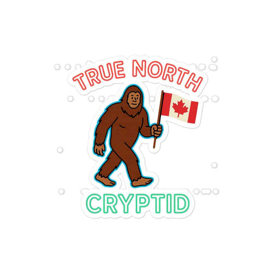 True North Cryptid Bubble-free stickers