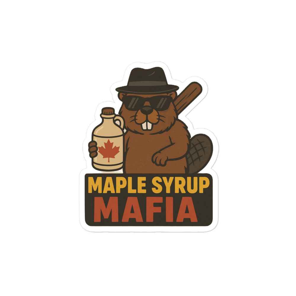 Maple Syrup Mafia Bubble-free stickers
