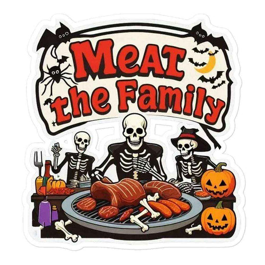 Meat The Family Bubble-free stickers