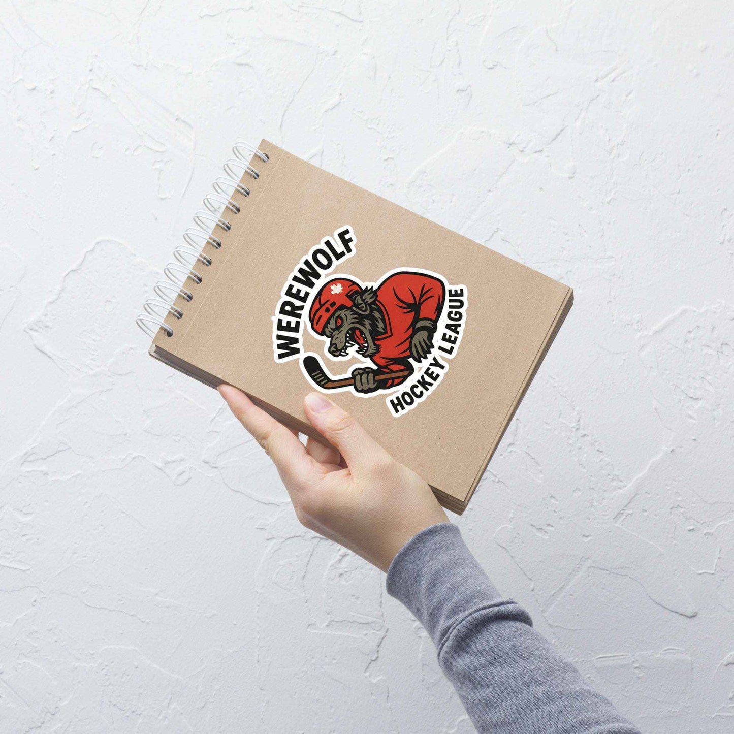 Werewolf Hockey League: Bubble-free stickers