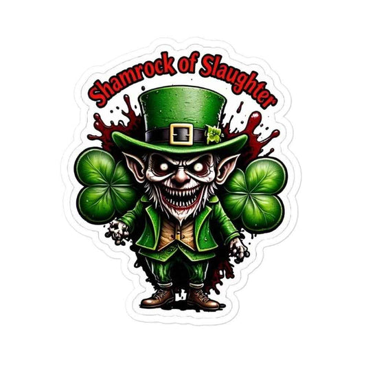 Shamrock of Slaughte Bubble-free stickers