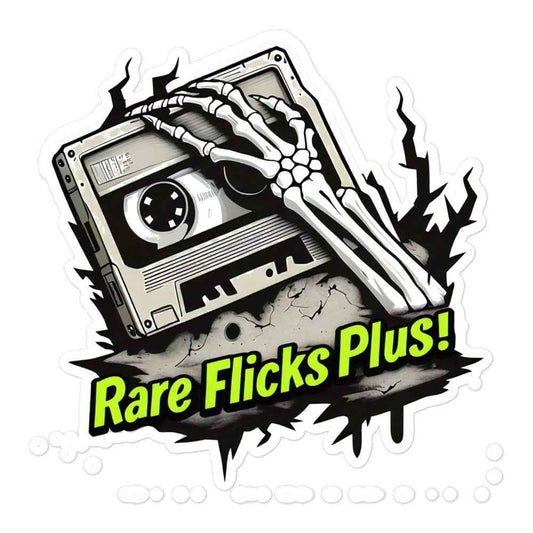 Rare Flicks Plus! Classic Logo Bubble-free stickers