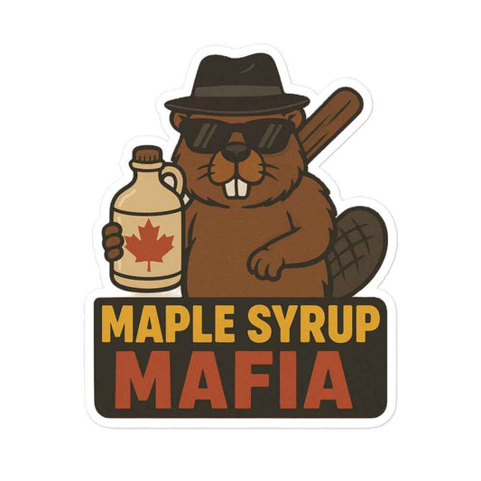 Maple Syrup Mafia Bubble-free stickers