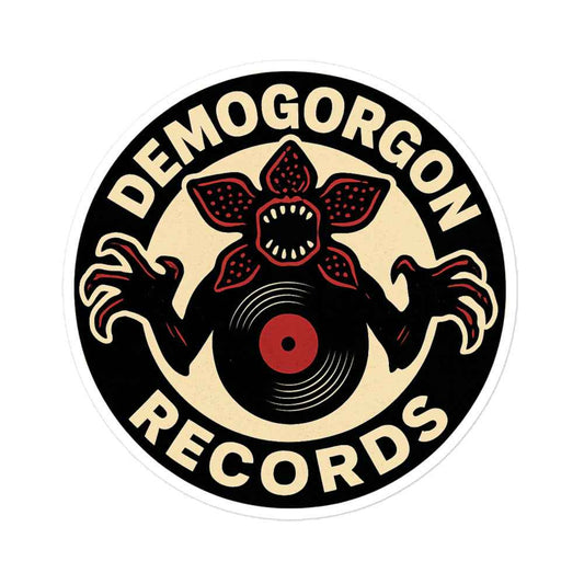 Demogorgon Records Bubble-free stickers