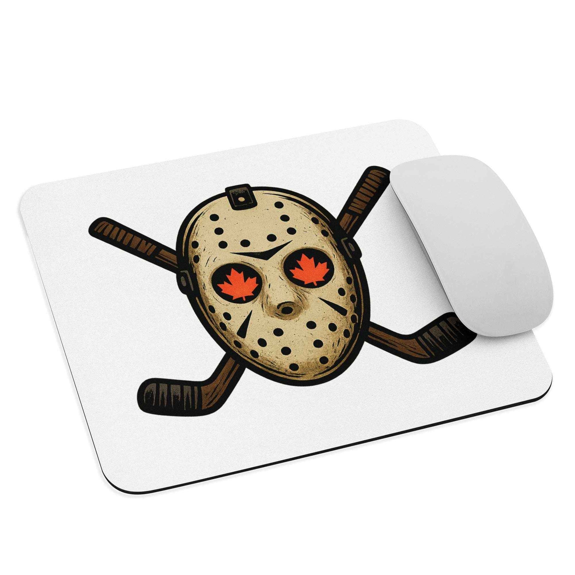 Hockey Mask Haunt Mouse pad