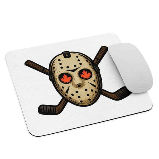 Hockey Mask Haunt Mouse pad