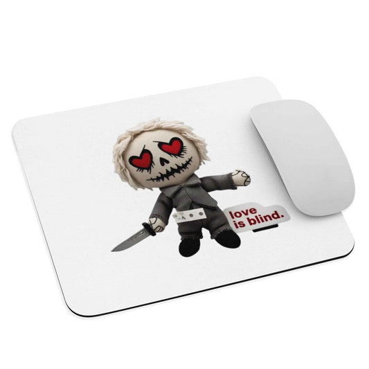 Heart Eyes! Love is Blind Mouse pad