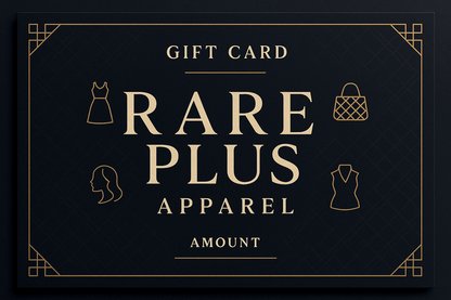 Rare Plus Apparel Gift Card - Discover Unique Styles and Inspiration
