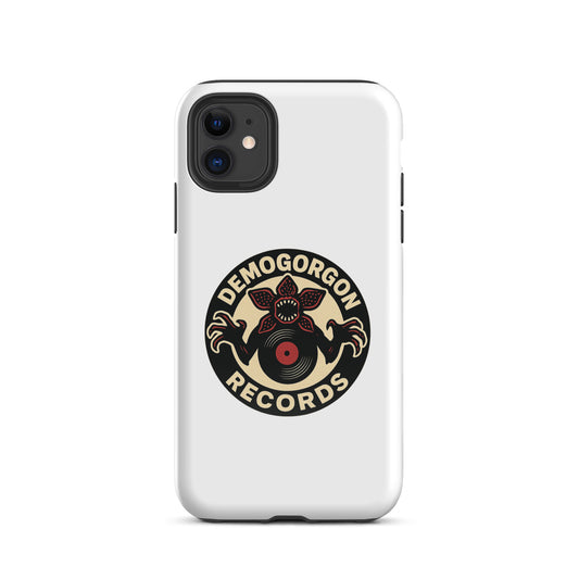 Demogorgon Records Tough Case for iPhone®  from Rare Plus Apparel – unique movie & pop culture inspired design.