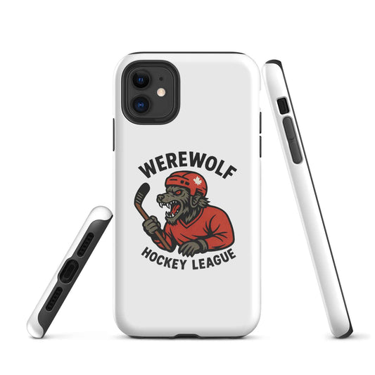 Werewolf Hockey League iPhone Tough Case