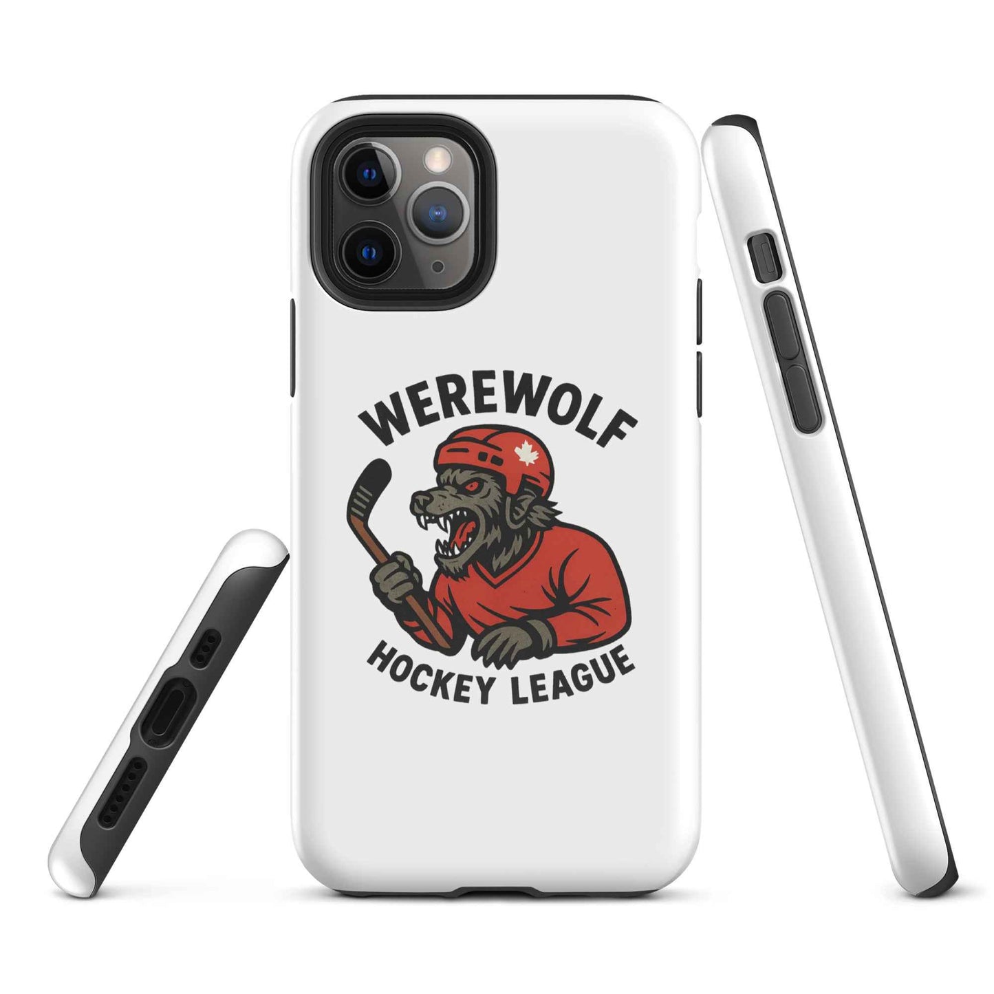 Werewolf Hockey League iPhone Tough Case
