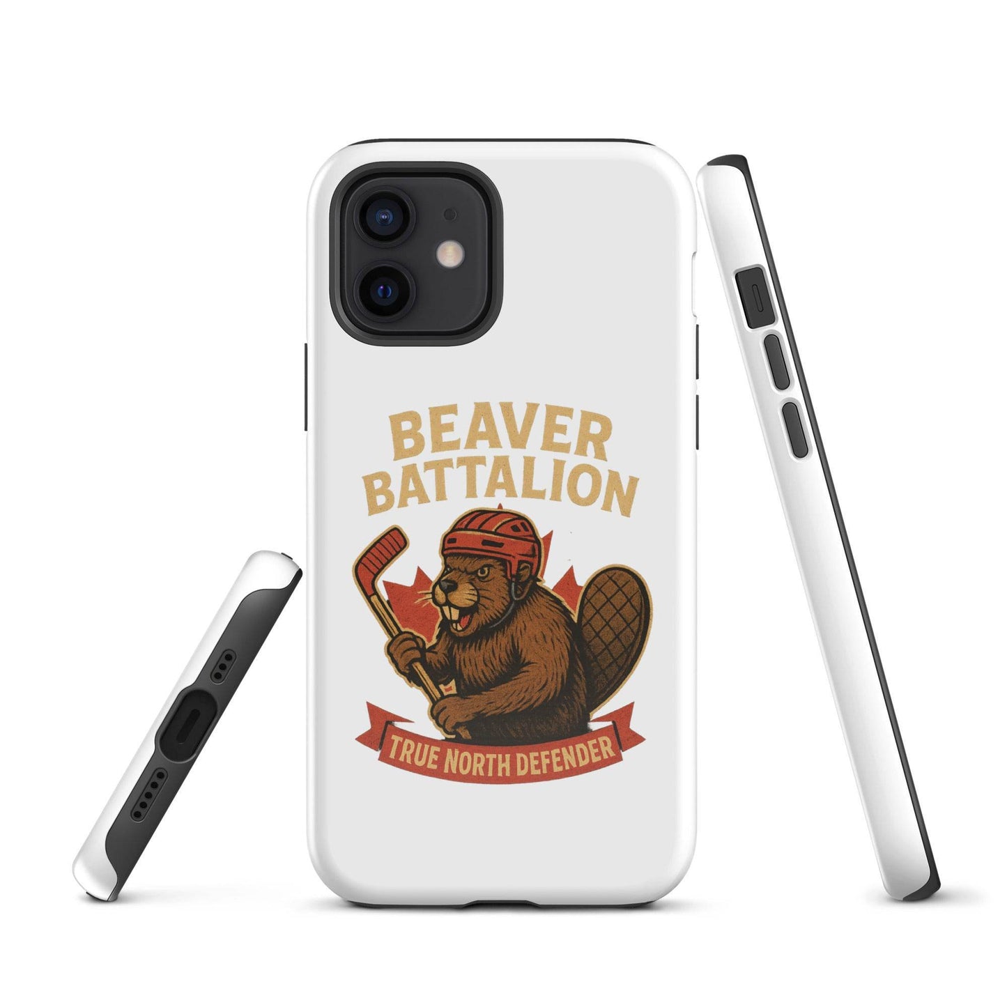 Beaver Battalion – True North Defender Tough Case for iPhone®  from Rare Plus Apparel – unique movie & pop culture inspired design.