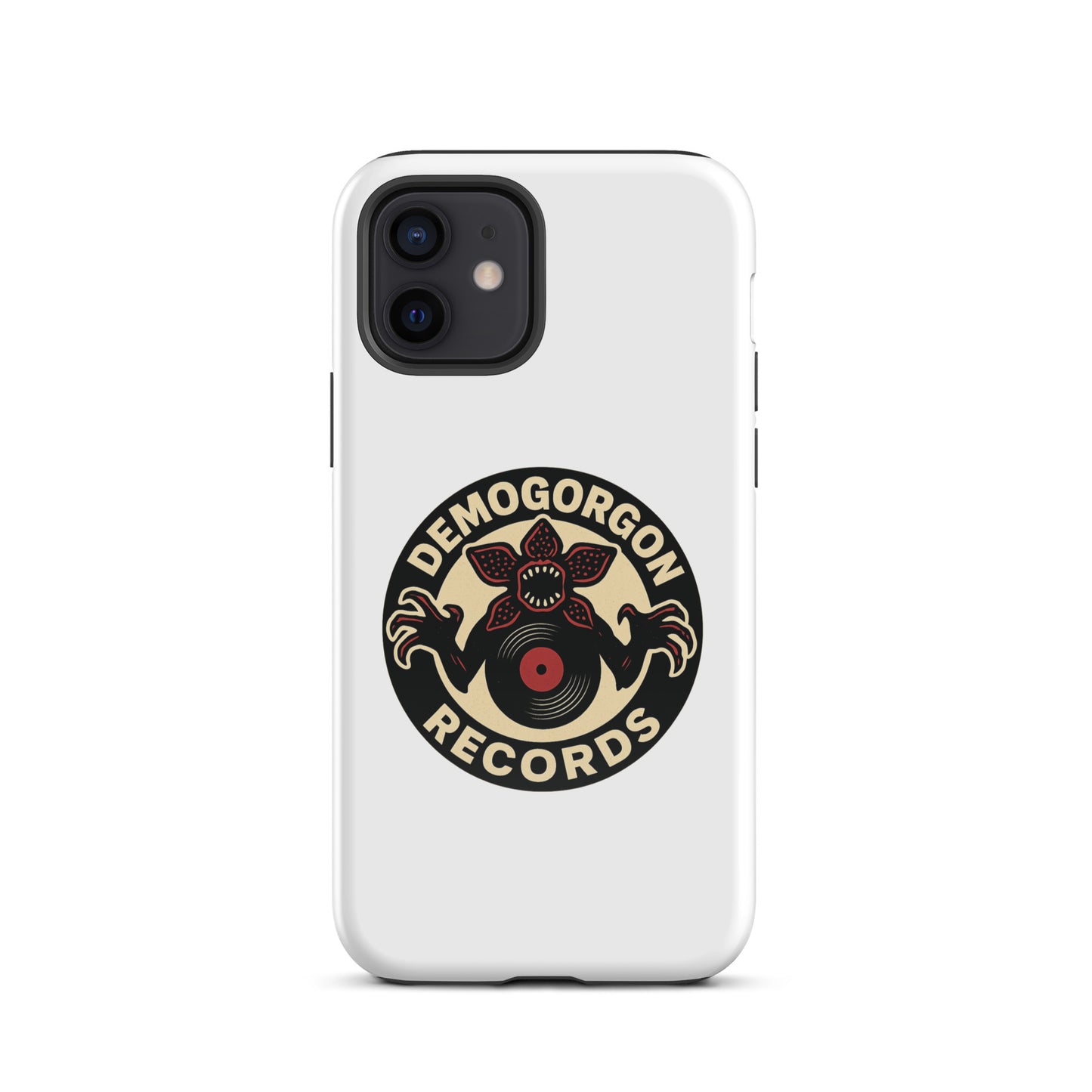 Demogorgon Records Tough Case for iPhone®  from Rare Plus Apparel – unique movie & pop culture inspired design.