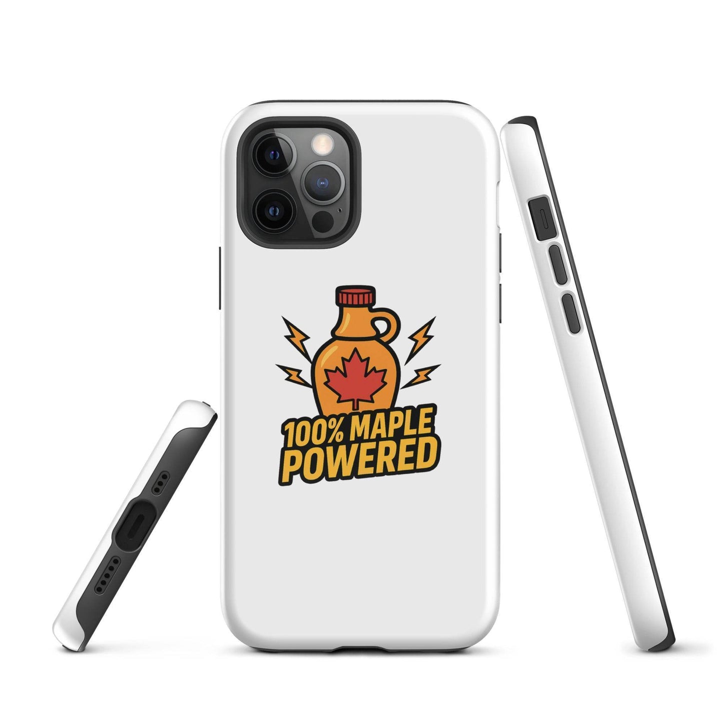 100% Maple Powered Tough Case for iPhone®  from Rare Plus Apparel – unique movie & pop culture inspired design.