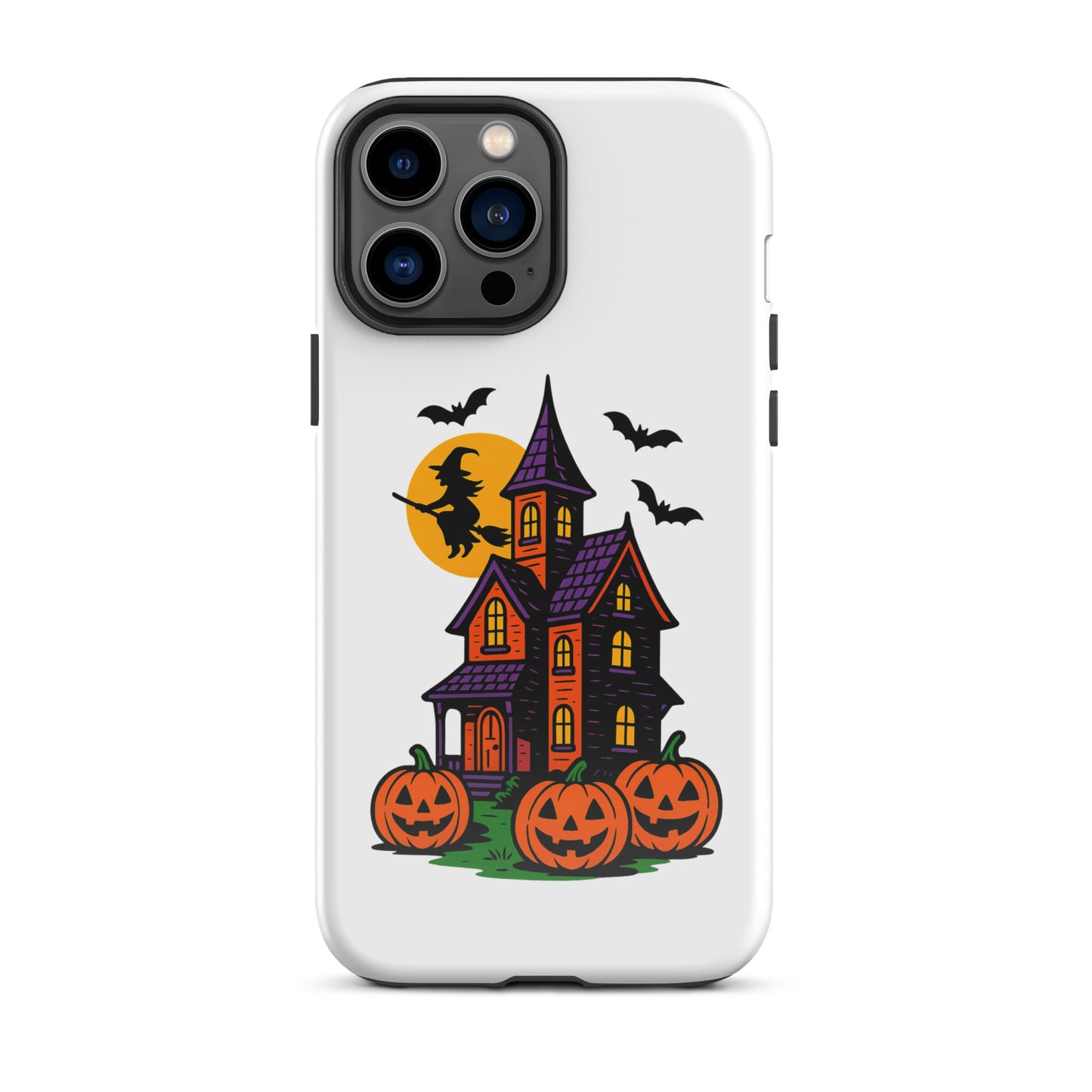 Haunted Halloween House Tough Case for iPhone®  from Rare Plus Apparel – unique movie & pop culture inspired design.