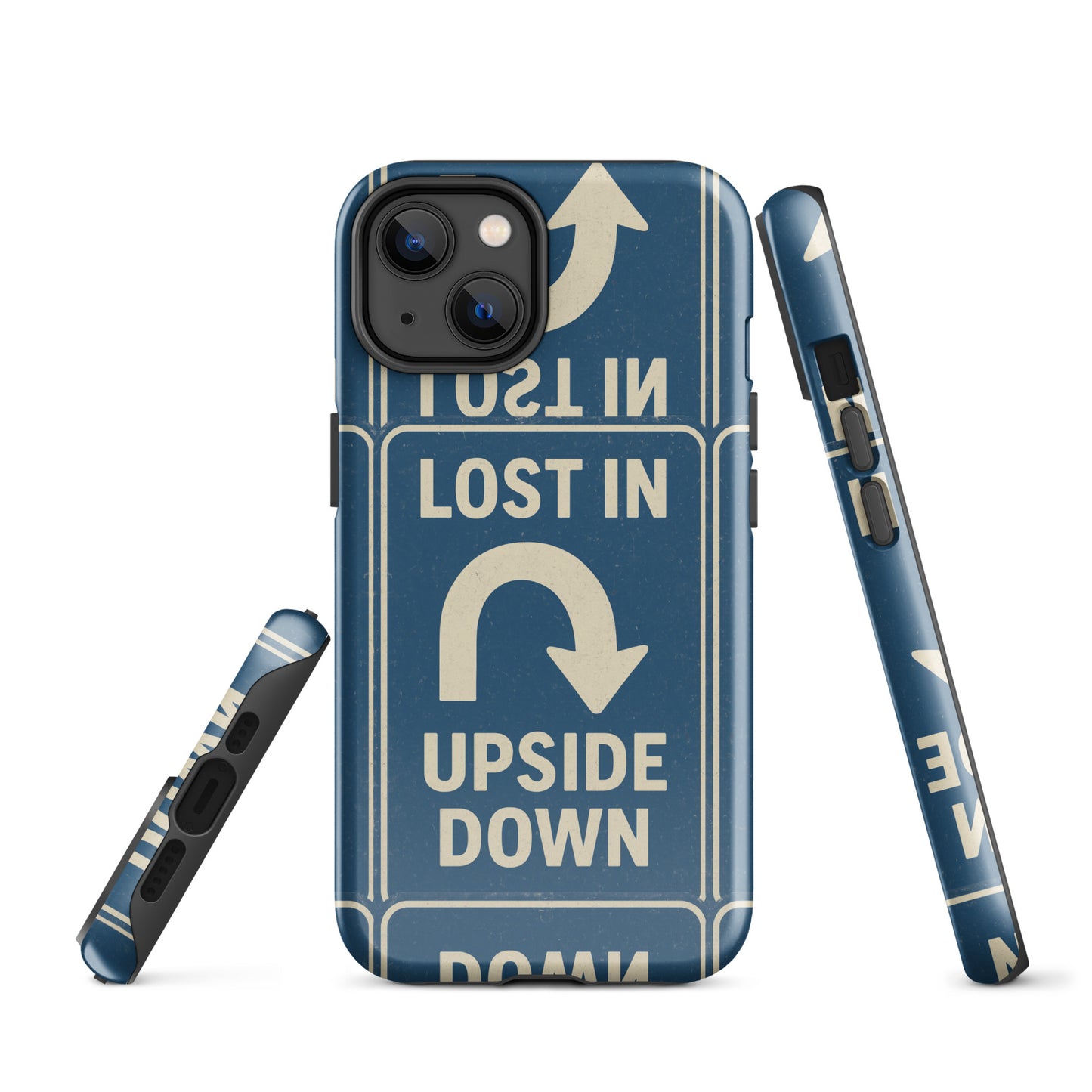 Lost in the Upside Down Tough Case for iPhone®  from Rare Plus Apparel – unique movie & pop culture inspired design.