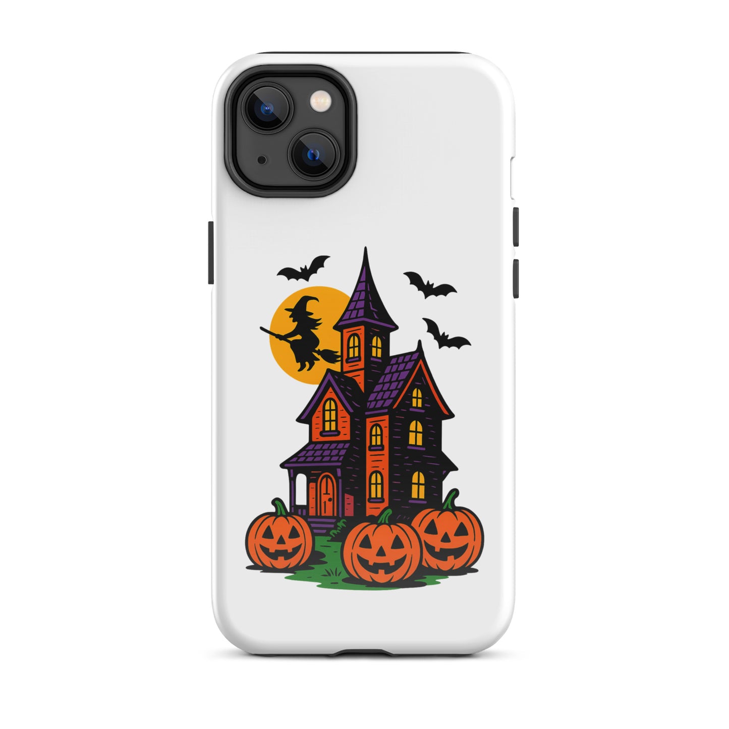 Haunted Halloween House Tough Case for iPhone®  from Rare Plus Apparel – unique movie & pop culture inspired design.