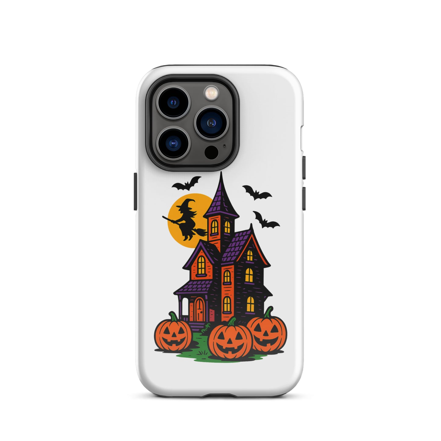 Haunted Halloween House Tough Case for iPhone®  from Rare Plus Apparel – unique movie & pop culture inspired design.