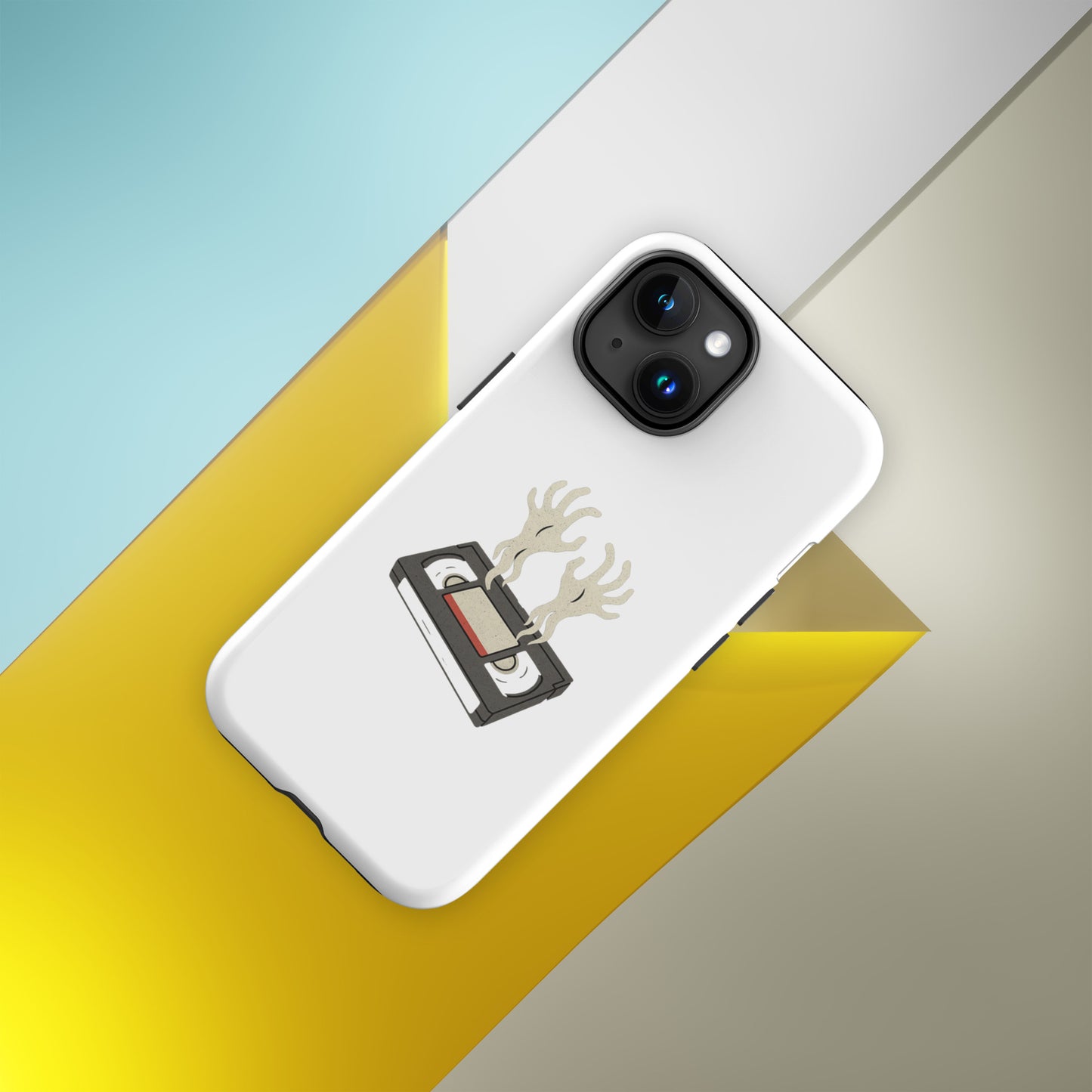 Cursed Media Tough Case for iPhone®  from Rare Plus Apparel – unique movie & pop culture inspired design.