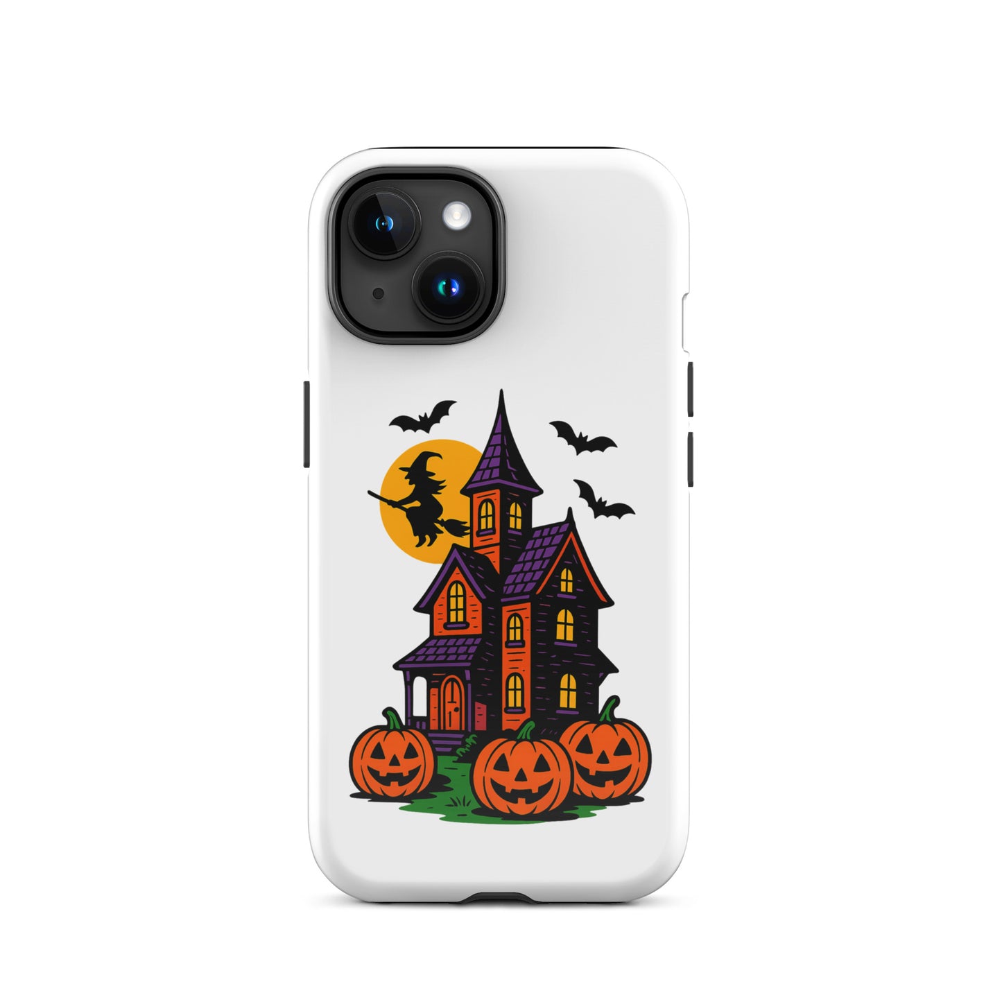 Haunted Halloween House Tough Case for iPhone®  from Rare Plus Apparel – unique movie & pop culture inspired design.