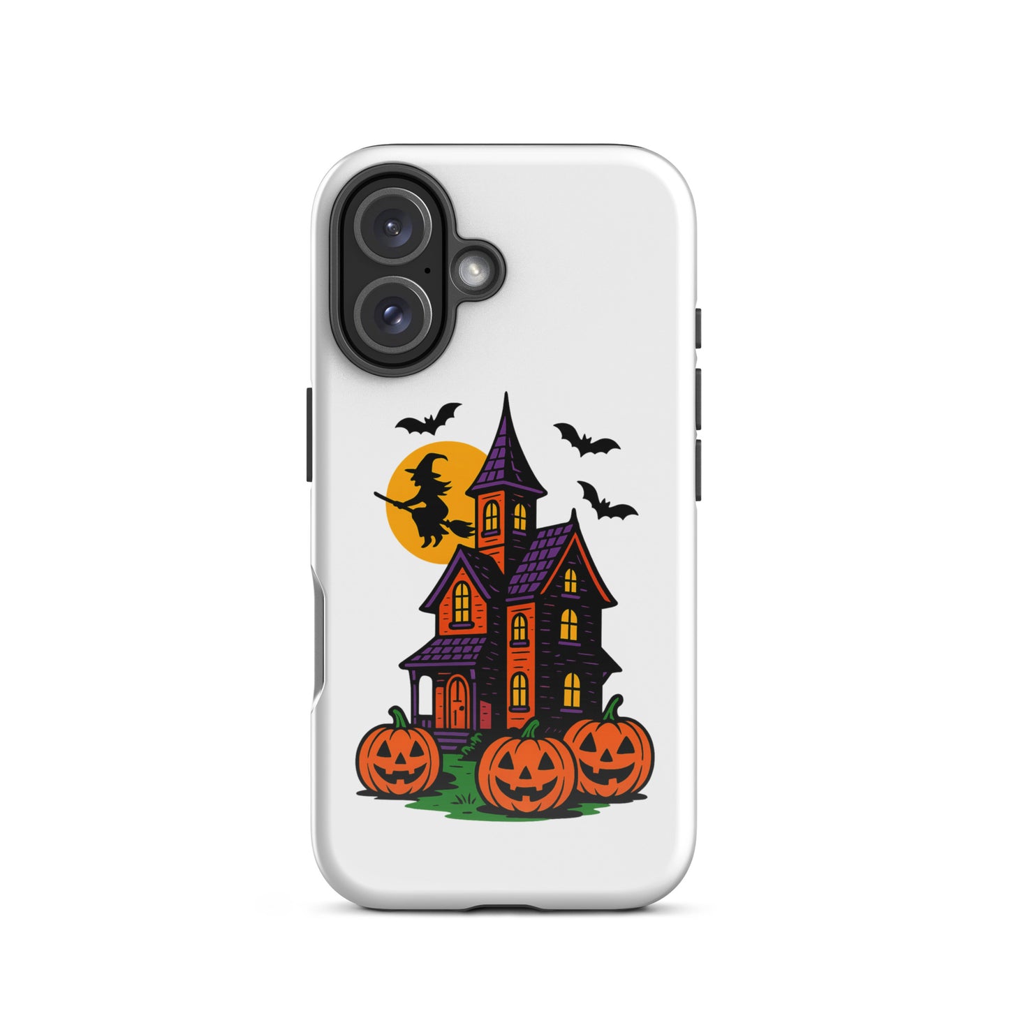 Haunted Halloween House Tough Case for iPhone®  from Rare Plus Apparel – unique movie & pop culture inspired design.