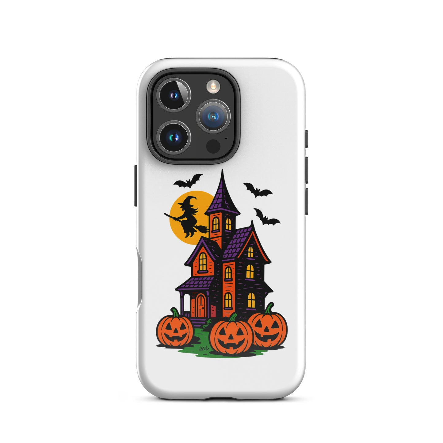 Haunted Halloween House Tough Case for iPhone®  from Rare Plus Apparel – unique movie & pop culture inspired design.