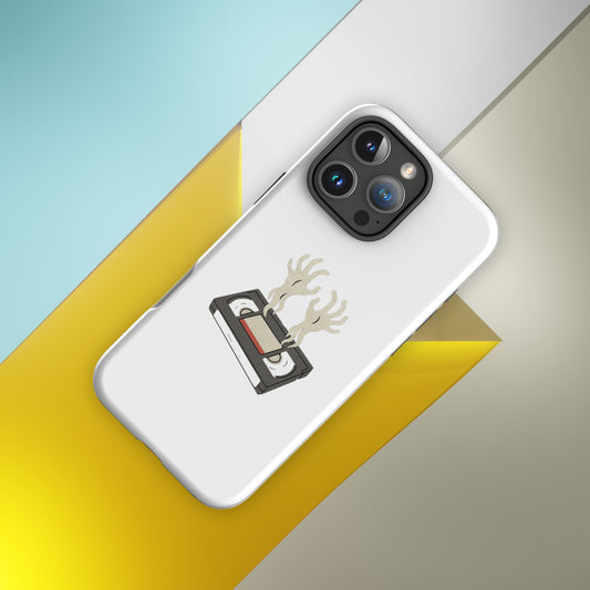 Cursed Media Tough Case for iPhone®  from Rare Plus Apparel – unique movie & pop culture inspired design.