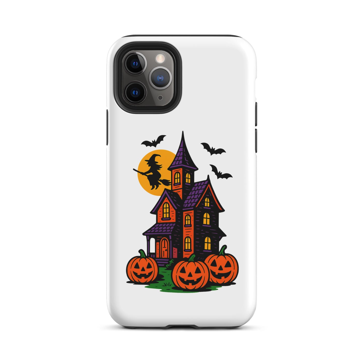 Haunted Halloween House Tough Case for iPhone®  from Rare Plus Apparel – unique movie & pop culture inspired design.